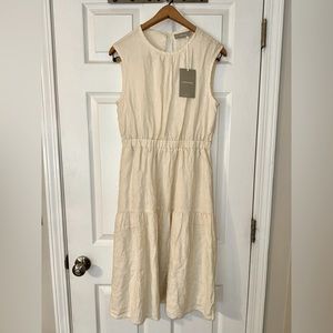 EVERLANE: The Linen Open-Back Dress (Size 4)